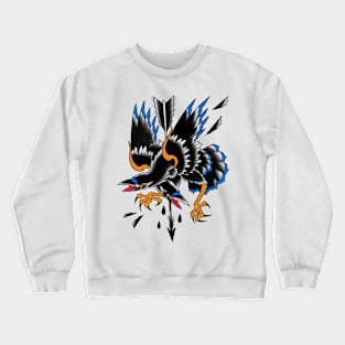 Double heads raven Crewneck Sweatshirt